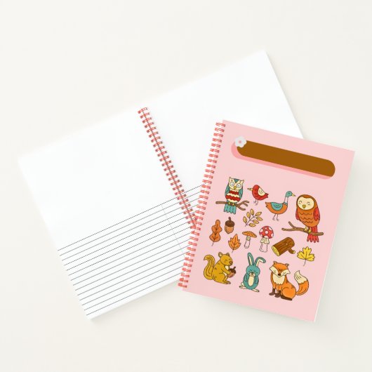 Autumn Vibe Journal cadeau voor haar 🌸💗🤎🍁✨ Notitieboek (Binnen)