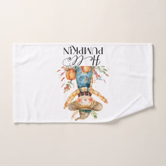 Autumn Vibes Bathroom Towel Set Bad Handdoek (Handdoek)