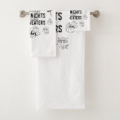 Autumn Vibes Bathroom Towel Set Bad Handdoek (Insitu)