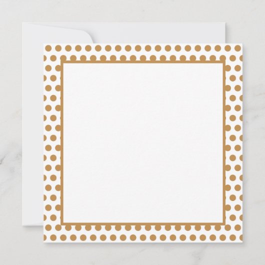 Autumn Vibes Coffee Beer Bedankkaart (Achterkant)