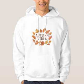 Autumn Vibes – Cosy Fall Leaves Design Hoodie