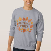 Autumn Vibes – Cosy Fall Leaves Design Trui (Voorkant)