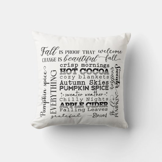 Autumn Vibes Cushion Kussen (Voorkant)