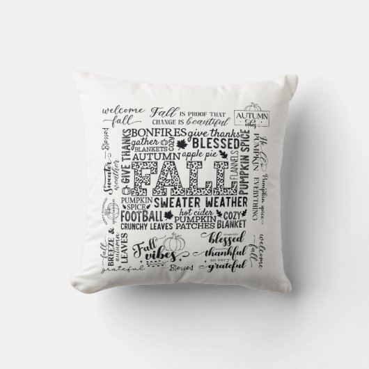 Autumn Vibes Cushion Kussen (Voorkant)