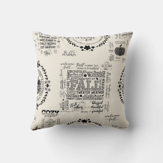 Autumn Vibes Cushion Kussen (Achterkant)