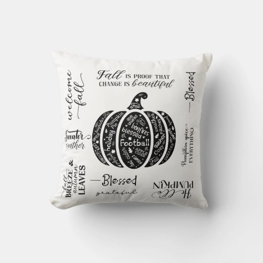 Autumn Vibes Cushion Kussen (Voorkant)