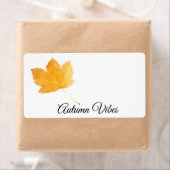 Autumn vibes etiket (Insitu)