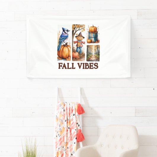 Autumn Vibes Herfst Vibes Spandoek (Insitu)
