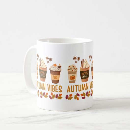 Autumn Vibes Koffiemok (Voorkant links)