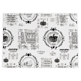 Autumn Vibes Paper Gift Bag Groot Cadeauzakje