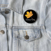Autumn vibes ronde button 5,7 cm (In situ)