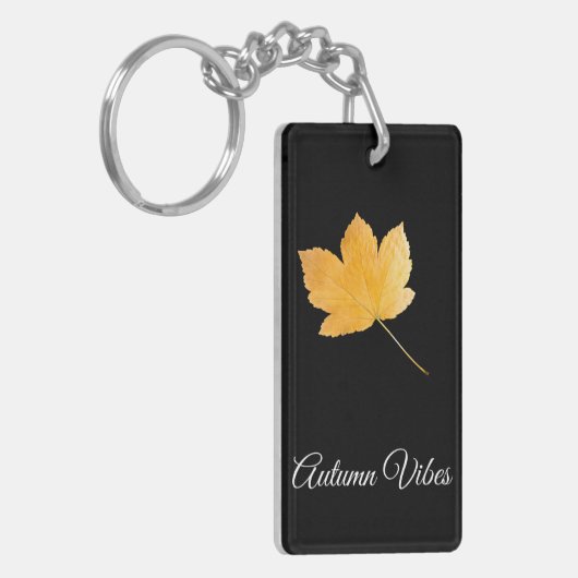Autumn vibes sleutelhanger (Voorkant Links)