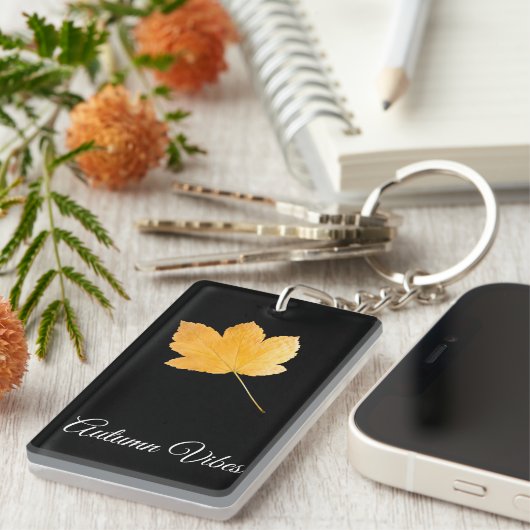 Autumn vibes sleutelhanger (Voorkant Rechts)