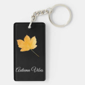 Autumn vibes sleutelhanger (achterkant)