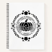 Autumn Vibes Spiral Notebook & Sketchbook Notitieboek (Voorkant)