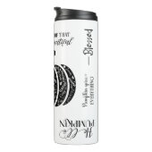 Autumn Vibes Thermal Tumbler Thermosbeker (Geroteerd rechts)