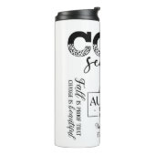 Autumn Vibes Thermal Tumbler Thermosbeker (Gedraaid links)