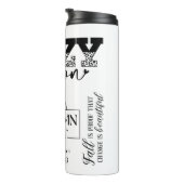 Autumn Vibes Thermal Tumbler Thermosbeker (Geroteerd rechts)