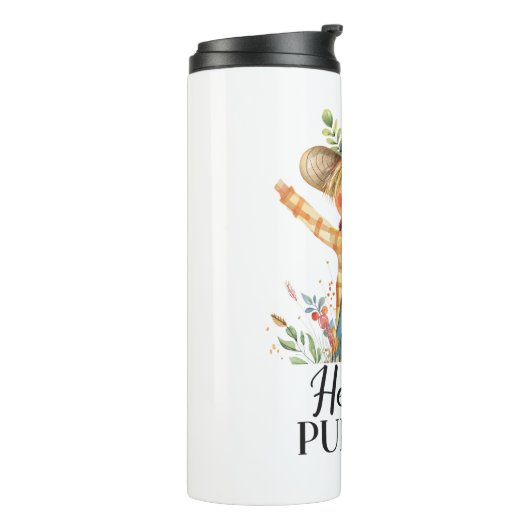 Autumn Vibes Thermal Tumbler Thermosbeker (Gedraaid links)
