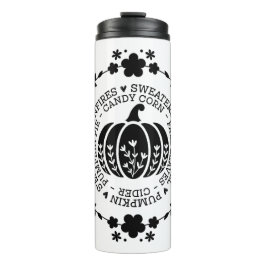 Autumn Vibes Thermal Tumbler Thermosbeker