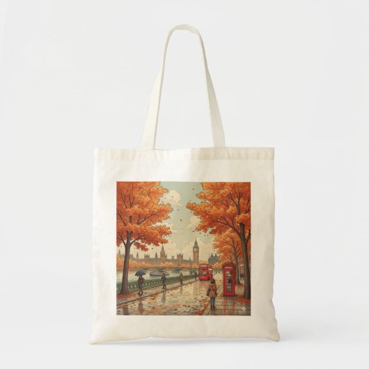 Autumn Vibes Tote Bag (Voorkant)