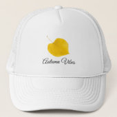 Autumn vibes trucker pet (Voorkant)