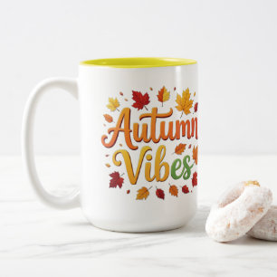 Autumn Vibes Tweekleurige Koffiemok