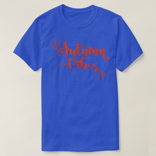 Autumn Vibes With Spooky Design Graphics T-shirt (Design voorkant)