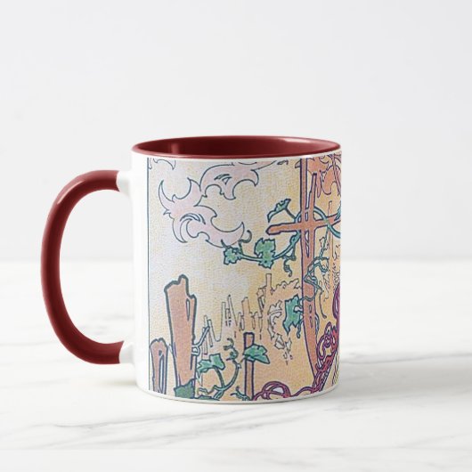 Autumn (Vier seizoenen), Alphonse Mucha Mok (Links)