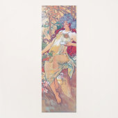 Autumn (Vier seizoenen), Alphonse Mucha Yogamat (Voorkant)