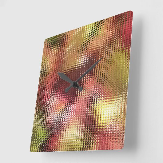 AUTUMN VIERKANTE KLOK (Hoek)