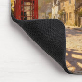 Autumn Village Scene in Golden Light Muismat (Hoek)