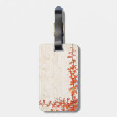 Autumn Vine Bagagelabel (Achterkant verticaal)