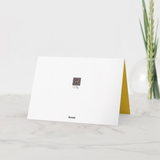 Autumn Vine Tangle & Berries "Ahh" Kaart (Achterkant)