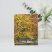 Autumn Vine Wedding Briefkaart (Staand voorkant)