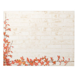 Autumn Vine Wedding Notitieblok