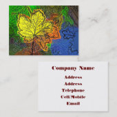 AUTUMN VISITEKAARTJE (Voorkant / Achterkant)