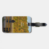 Autumn Vissen Lake Springfield Bagagelabel (Achterkant horizontaal)