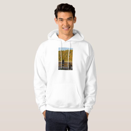 Autumn Vissen Lake Springfield Hoodie (Voorkant volledig)