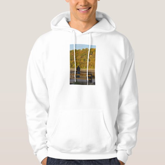 Autumn Vissen Lake Springfield Hoodie (Voorkant)