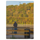 Autumn Vissen Lake Springfield Klembord (Achterkant)