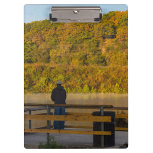 Autumn Vissen Lake Springfield Klembord