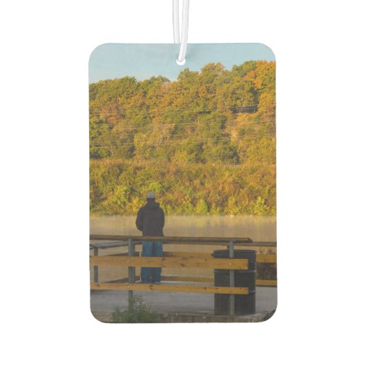 Autumn Vissen Lake Springfield Luchtverfrisser (Achterkant)