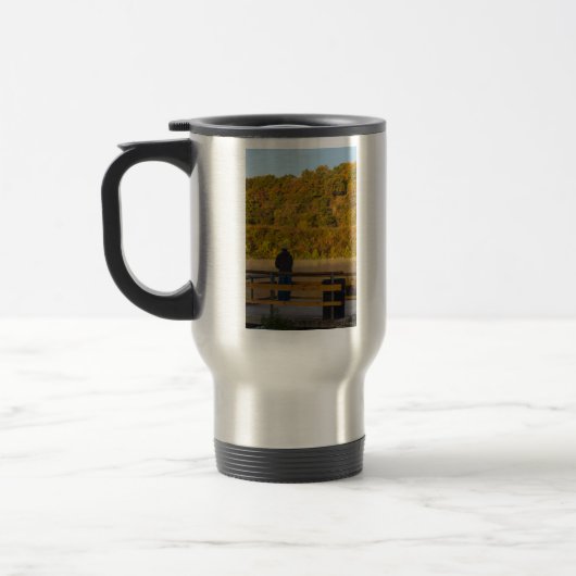 Autumn Vissen Lake Springfield Reisbeker (Links)