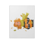 AUTUMN VROUW NOTITIEBLOK (Linkerzijde)