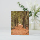 Autumn Walk Briefkaart (Staand voorkant)