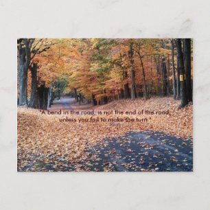 Autumn Walk Briefkaart