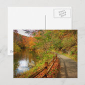 Autumn Walk Lynchburg City Trails Briefkaart (Voorkant / Achterkant)