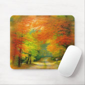 Autumn Walk Mousepad Muismat (Met muis)