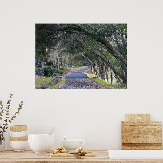 "Autumn Walk" Poster (Keuken)